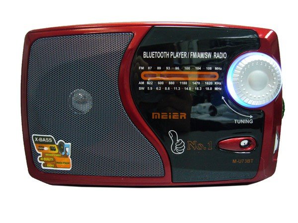 Meier M-U73BT fm радиоприемник (Bluetooth) 