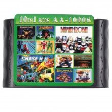 Картридж Сега 10 в 1  (AA-10006)  BATMAN  ROB /GARGOYLES /JUNGLE BOOK/+..