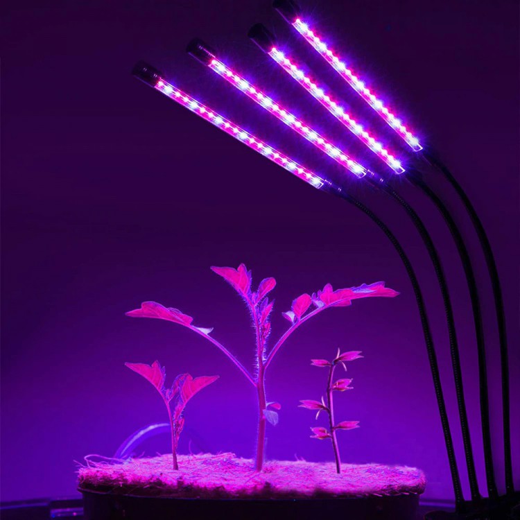 LED Фитосветильник (фитолампа) для растений и рассады 40Вт на прищепке 