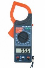 Мультиметр с токоизмерительными клещами (клемметр) с термопарой M 266 clamp meter