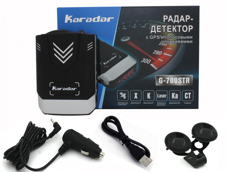 Радар детектор Karadar G-700STR 