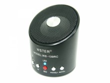 Колонка портативная MP3 WSTER-139