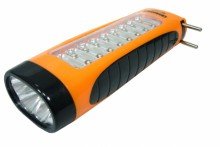 Фонарь ручной аккумуляторный SLSL1012 5+18 LED светододов