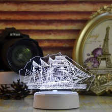 3D светильник ночник Корабль 