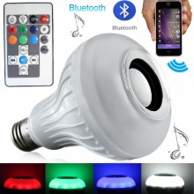 Bluetooth лампа колонка с динамиком RGB c пультом