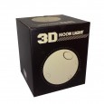 3d светильник ночник луна шар 12 см 9 цветов 