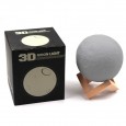 3d светильник ночник луна шар 12 см 9 цветов 