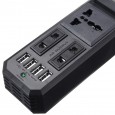 Автомобильный инвертор ANYSMART TS-CAU42 (220В/200Вт) 