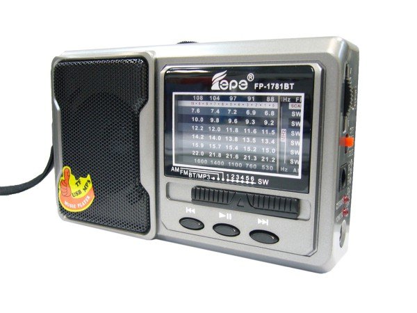 Портативное радио Fepe FP-1781BT Bluetooth 