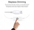 Светодиодная LED лента 2835 белая 0,3 м, USB, управление яркостью, IP65 