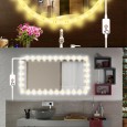 Светодиодная LED лента 2835 белая 0,3 м, USB, управление яркостью, IP65 