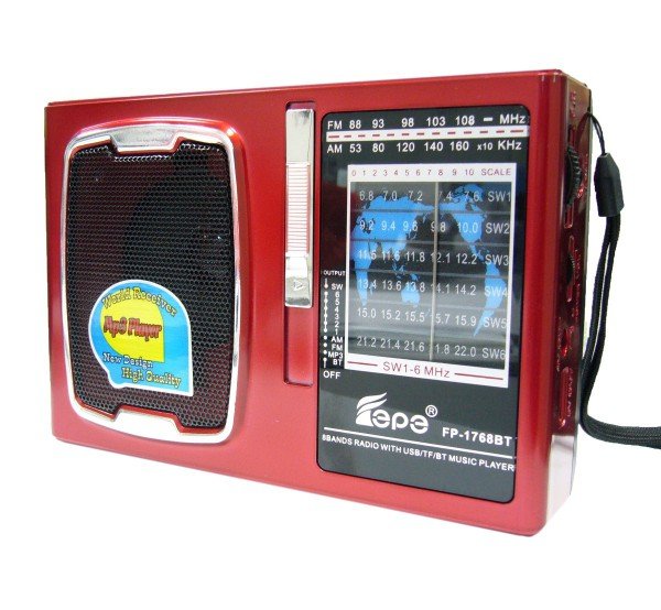 FM радио Fepe FP-1768BT Bluetooth 