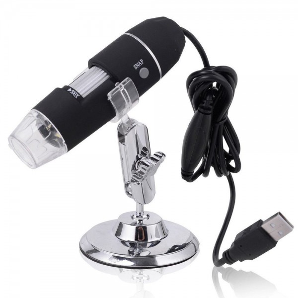 Цифровой USB микроскоп для пайки 1-1000X 