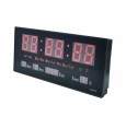 Часы настенные электронные JH3615 красные 