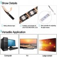 Светодиодная LED лента 5050 RGB  1 м, USB, IP65 