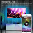 Светодиодная LED лента 5050 RGB  1 м, USB, Bluetooth 