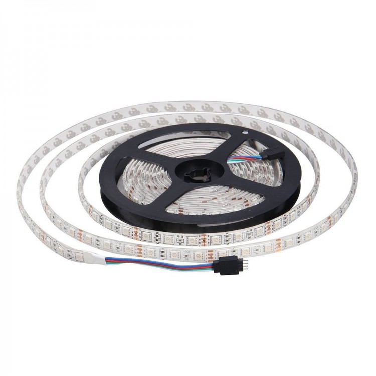 Набор светодиодная LED лента 5050 RGB 5 м блок питания и пульт, IP65 
