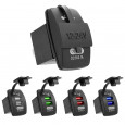  Врезная автомобильная usb розетка разъем для авто в машину 