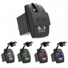  Врезная автомобильная usb розетка разъем для авто в машину
