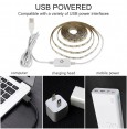 Светодиодная LED лента 2835 желтая 0,3 м, USB, управление яркостью, IP65 