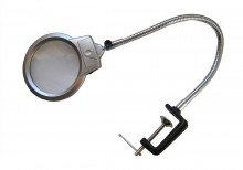 Лупа настольная на струбцине MG-15124