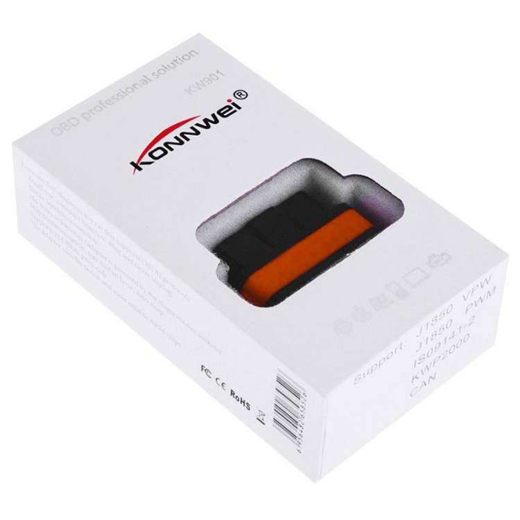 Адаптер OBD2 KONNWEI KW-901 