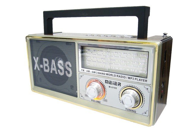 Meier M-U105 FM  радиоприемник 