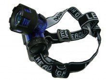 Фонарь налобный на батарейках SSSL-09 1 led светодиод
