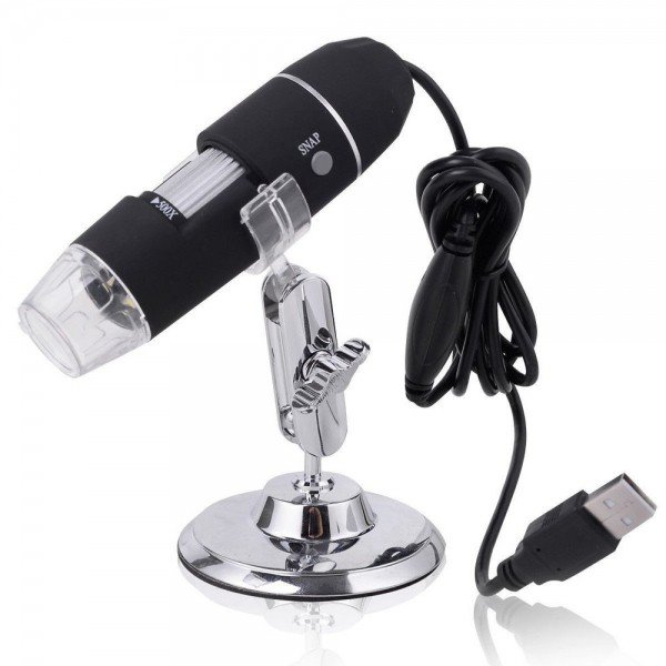 Электронный USB микроскоп для пайки 1-500X 