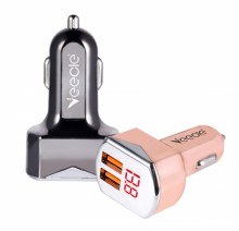 ЗУ в прикуриватель на 2 гнезда USB VEECLE KY-C02
