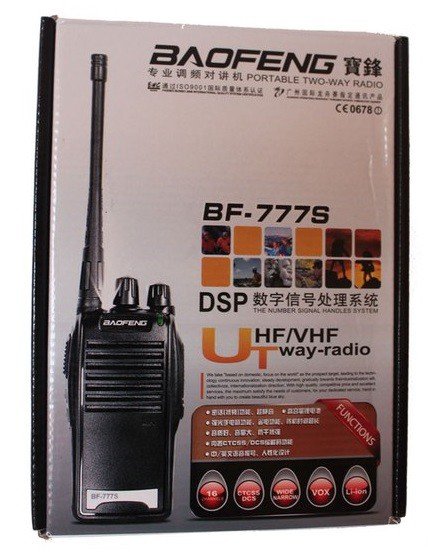 Портативная рация радиостанция BAOFENG BF-777S (UHF) 