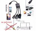 Micro USB OTG концентратор хаб (HUB) ORHB104 