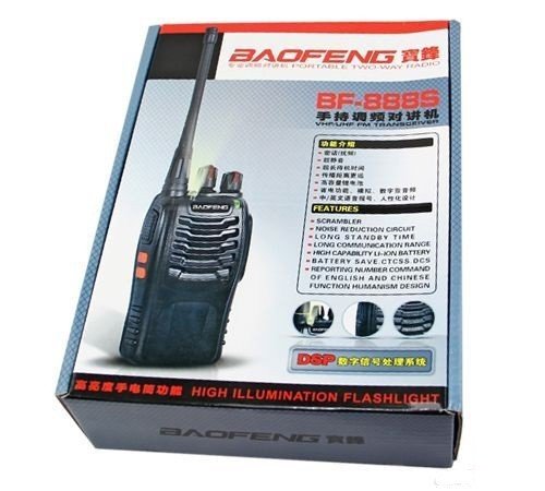 Портативная рация радиостанция BAOFENG BF-888S (UHF) 