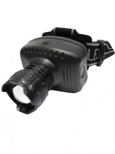 Фонарь налобный на батарейках ZOOM SL-8206 1 led светодиод 