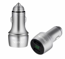 ЗУ в прикуриватель на 2 гнезда USB VEECLE KY-C03
