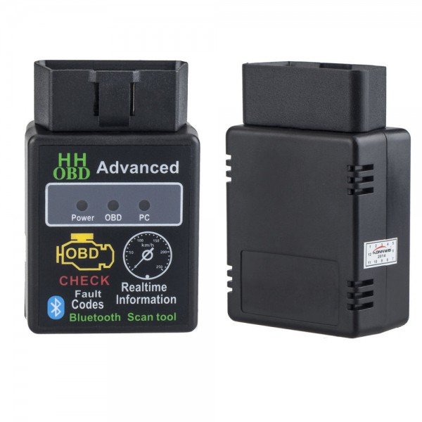 Автомобильный диагностический сканер адаптер ELM327 V 1.5 Bluetooth OBD2 