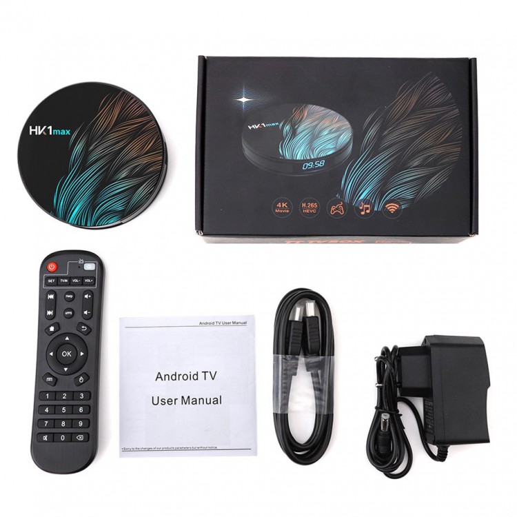 Смарт тв приставка HK1 MAX Android Smart Tv Box 2/16 