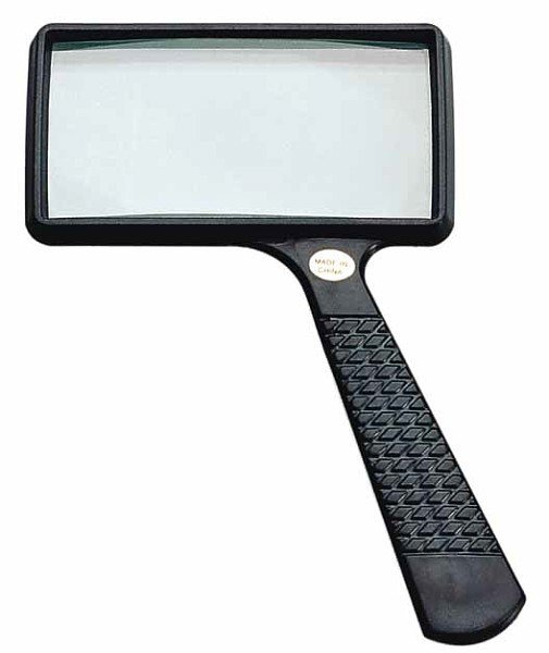 Лупа ручная 4x 50х100мм ORMG-84026 
