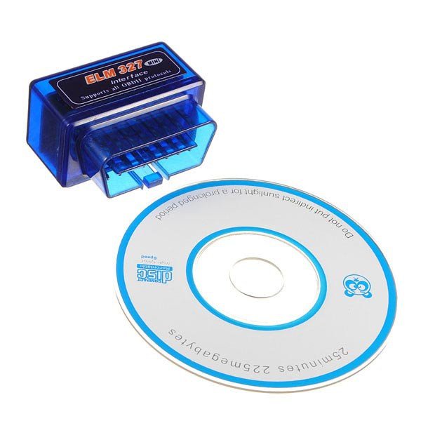 Диагностический адаптер для автомобиля ELM327 V1.5 OBD2 