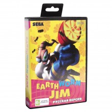 Картридж Сега "EARTHWORM JIM 1"