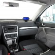 Автомобильные часы VST 7009V для авто с подсветкой, вольтметром и термометром VST 7009V 