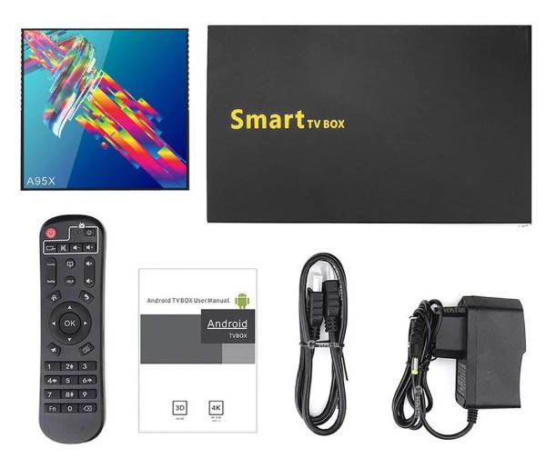 Смарт тв приставка A95X R3 Android Smart Tv Box 2/16 