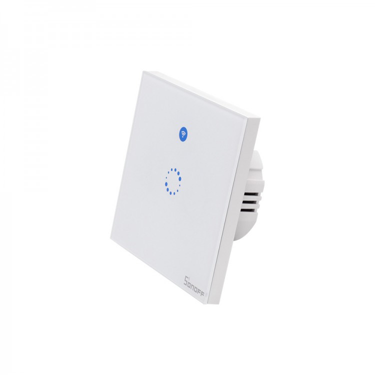 Умный WiFi выключатель  Sonoff T1 1 кнопочный 