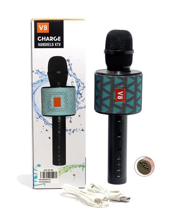 Беспроводной караоке микрофон CHARGE V8 