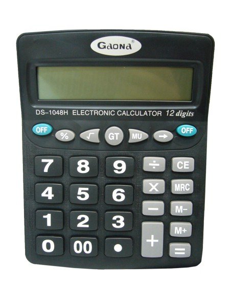 Калькулятор настольный 12 разрядный GAONA DS-1048H 