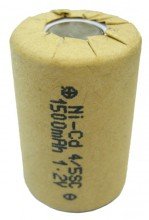 Аккумулятор Ni-Cd ORB 4/5SC 1.2 B , 1500mAh