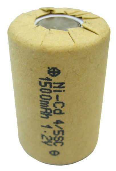 Аккумулятор Ni-Cd ORB 4/5SC 1.2 B , 1500mAh 