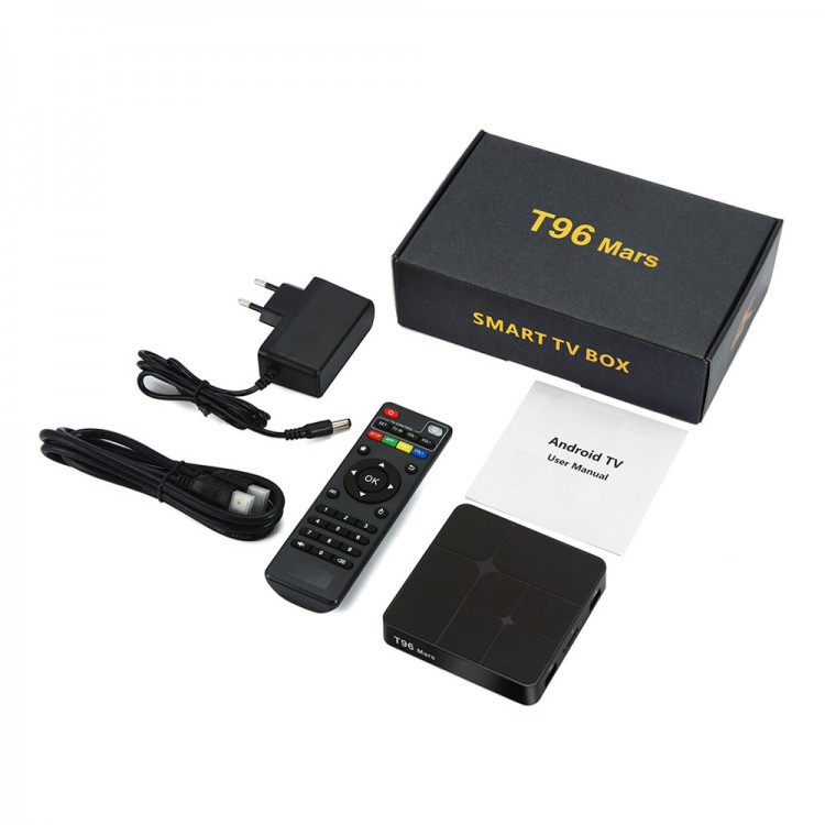 Смарт тв приставка T96 Mars Android Smart Tv Box 1/8 