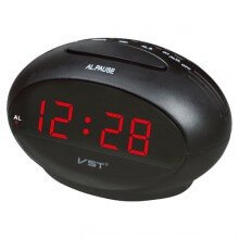 Часы электронные настольные VST 711-1 красные цифры