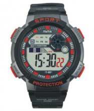 Часы электронные наручные iTaiTek IT-881 Красный